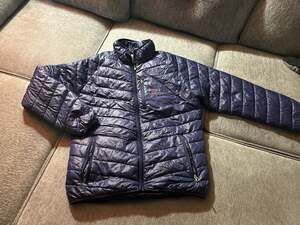 Clique Navy Blue Lightweight Packable Puffer Jacket US Bank Corporate Logo Men's